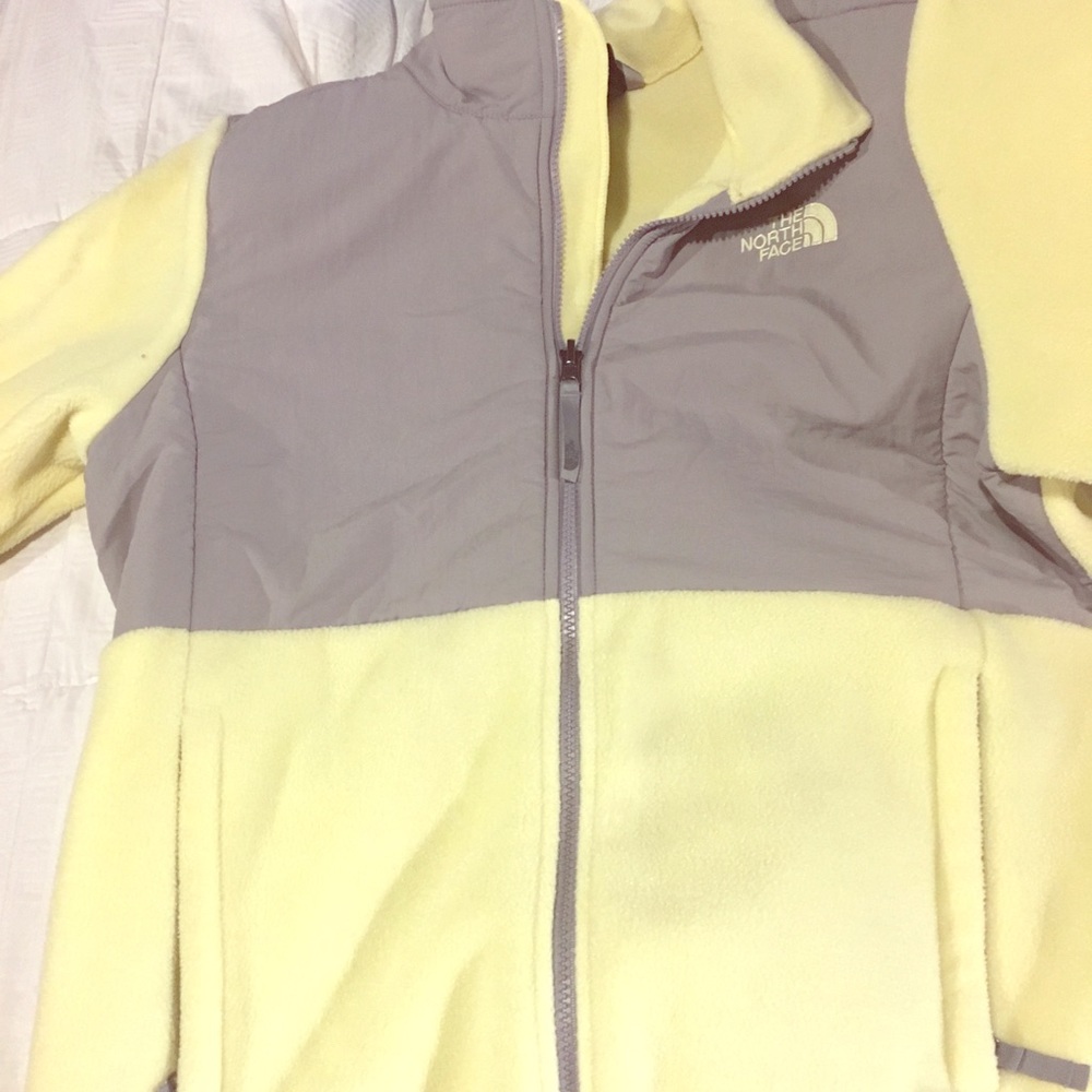 Yellow fleece northface